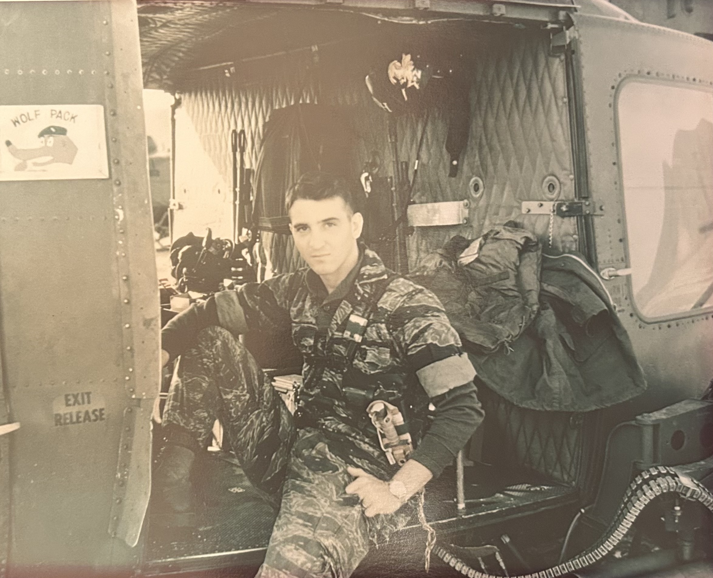 Picture of an army veteran